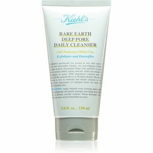 Kiehl's Rare Earth Deep Pore Daily Cleanser detoxikačný čistiaci krém pre stiahnuté póry 150 ml vyobraziť