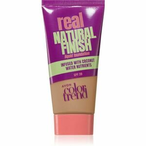 Avon ColorTrend Real Natural Finish ľahký zmatňujúci make-up SPF 20 odtieň Desert Beige 30 ml vyobraziť
