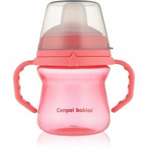canpol babies FirstCup 150 ml hrnček Pink 6m+ 150 ml vyobraziť