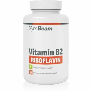 GymBeam Vitamin B2 (Riboflavin) kapsuly na podporu činnosti nervovej sústavy 90 cps vyobraziť