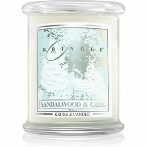 Kringle Candle Sandalwood & Cade vonná sviečka 411 g vyobraziť