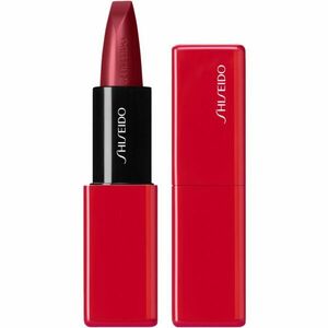Shiseido Makeup Technosatin gel lipstick saténový rúž odtieň 411 Scarlet Cluster 4 g vyobraziť