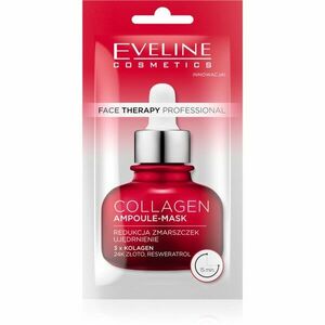 Eveline Cosmetics Face Therapy Collagen krémová maska pre obnovu pevnosti pleti 8 ml vyobraziť