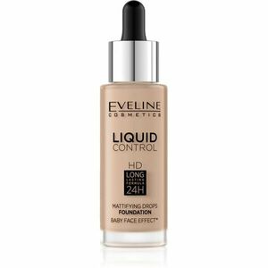 Eveline Cosmetics Liquid Control tekutý make-up s pipetou odtieň 035 Natural Beige 32 ml vyobraziť