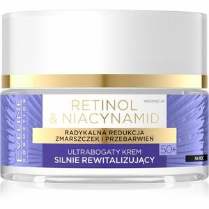 Eveline Cosmetics Retinol & Niacynamid revitalizačný nočný krém 50+ 50 ml vyobraziť