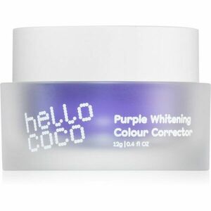Hello Coco Purple Whitening Colour Corrector prášok na bielenie a odstránenie škvŕn 12 g vyobraziť