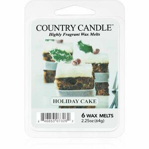 Country Candle Holiday Cake vosk do aromalampy 64 g vyobraziť
