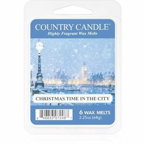 Country Candle Christmas Time In The City vosk do aromalampy 64 g vyobraziť