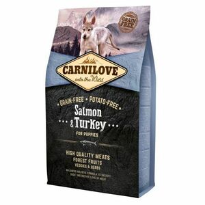 CARNILOVE Salmon & Turkey granuly pre šteňatá 1 ks, Hmotnosť balenia: 12 kg vyobraziť
