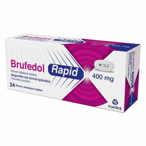 BRUFEDOL Rapid 400 mg tablety 24 ks vyobraziť