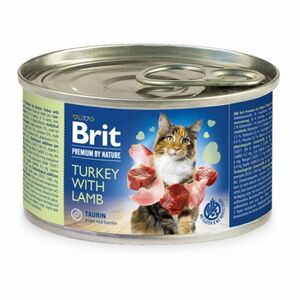 BRIT Premium by Nature Turkey with Lamb konzerva pre mačky 200 g vyobraziť