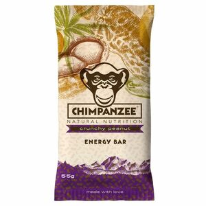 CHIMPANZEE Energy bar crunchy peanut 55 g vyobraziť