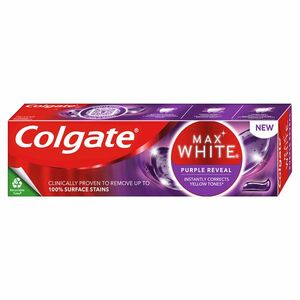 COLGATE Max White Purple Reveal bieliaca zubná pasta 75 ml vyobraziť