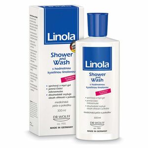 LINOLA Shower and Wash - sprchový a umývací gél 300 ml vyobraziť
