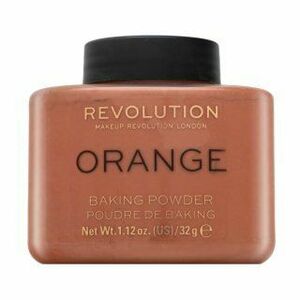 Makeup Revolution Baking Powder Orange púder pre zjednotenú a rozjasnenú pleť 32 g vyobraziť