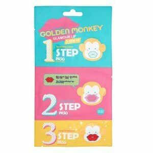 Holika Holika Golden Monkey Glamour Lip 3-Step Kit sada na pery vyobraziť