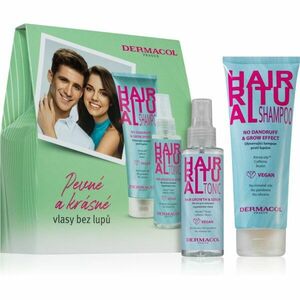 Dermacol Hair Ritual darčeková sada (stimulujúci rast vlasov) unisex vyobraziť
