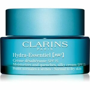 Clarins Hydra-Essentiel [HA²] Silky Cream SPF 15 hodvábne jemný hydratačný krém SPF 15 50 ml vyobraziť