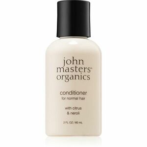 John Masters Organics Citrus & Neroli Conditioner hydratačný kondicionér pre normálne vlasy bez lesku 60 ml vyobraziť