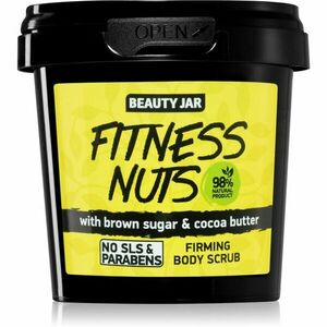 Beauty Jar Fitness Nuts cukrový telový peeling 200 g vyobraziť