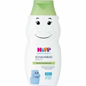 Hipp Babysanft Sensitive Hippo detský kúpeľ 300 ml vyobraziť