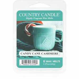 Country Candle Candy Cane Cashmere vosk do aromalampy 64 g vyobraziť