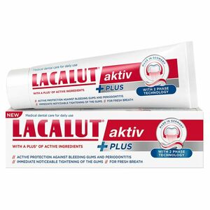 LACALUT Aktiv Plus zubná pasta 75 ml vyobraziť