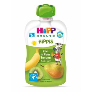 HiPP HiPPis 100% Ovocie Hruška Banán Kiwi vyobraziť