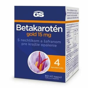 GS Betakarotén gold 15 mg vyobraziť