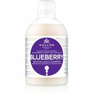 Kallos Blueberry obnovujúci šampón pre suché, poškodené, chemicky ošetrené vlasy 1000 ml vyobraziť