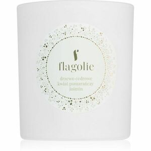Flagolie White Label Cedar Tree, Orange Blossom, Jasmine vonná sviečka 150 g vyobraziť