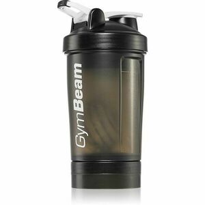 GymBeam Blend Bottle športový šejker + zásobník farba Black White 450 ml vyobraziť