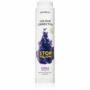 Montibello Colour Correction Stop Yellow šampón pre zosvetlené a blond vlasy neutralizujúci žlté tóny 300 ml vyobraziť