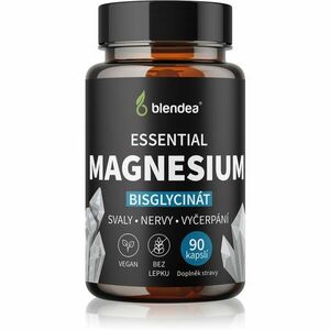 Blendea Magnesium kapsuly na podporu zníženia únavy a vyčerpania, pre normálny stav zubov, kostí a svalov 90 cps vyobraziť