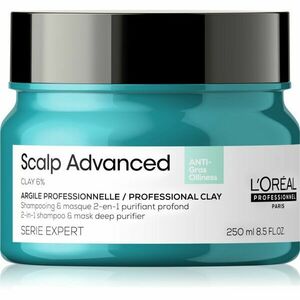 L’Oréal Professionnel Serie Expert Scalp Advanced šampón a maska 2 v 1 pre mastné vlasy a vlasovú pokožku 250 ml vyobraziť