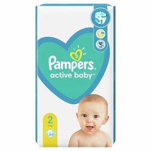 Pampers Active Baby NB S2 vyobraziť