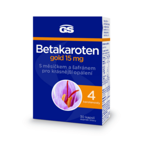 GS Betakaroten gold 15 mg 30 kapsúl vyobraziť