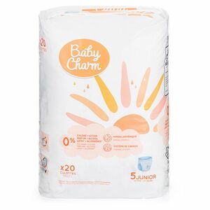 BABY CHARM Super Dry Flex Junior Pant veľ. 5 nohavičkové plienky 12-17 kg 20 ks vyobraziť