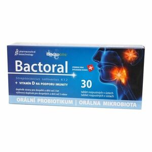 FAVEA Bactoral + Vitamín D 30 tabliet vyobraziť