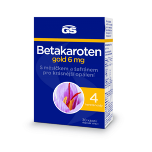 GS Betakaroten gold 6 mg 30 kapsúl vyobraziť