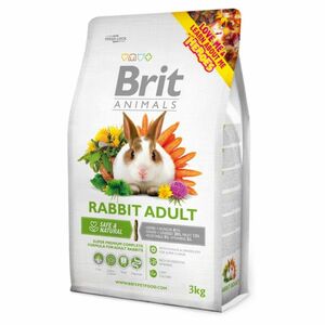 BRIT Animals rabbit adult complete krmivo pre králiky 3 kg vyobraziť