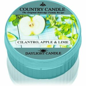Country Candle Cilantro, Apple & Lime čajová sviečka 42 g vyobraziť
