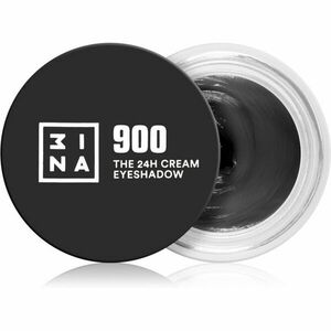 3INA The 24H Cream Eyeshadow krémové očné tiene odtieň 900 Black 3 ml vyobraziť