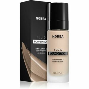 NOBEA Day-to-Day Fluid Foundation dlhotrvajúci make-up odtieň Soft beige 07 28 ml vyobraziť