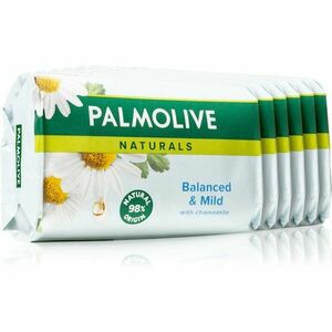 Palmolive Naturals Chamomile tuhé mydlo s harmančekom 6x90 g vyobraziť