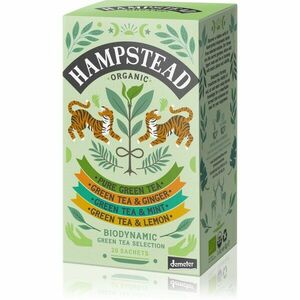 Hampstead Tea London Green Tea Selection BIO porciovaný čaj 20 ks vyobraziť