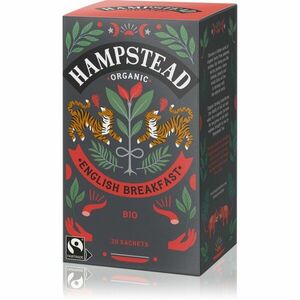 Hampstead Tea London English Breakfast BIO porciovaný čaj 20 ks vyobraziť