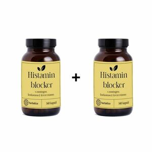 Zvýhodnený set: 2 x Histamin blocker s moringou, kurkumou a kvercetínom - 140 kapsúl - Herbatica vyobraziť