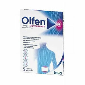 Olfen140 g liečivá náplasť 5 kusov vyobraziť