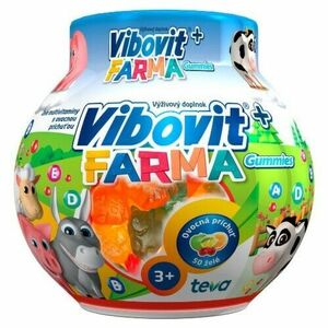 VIBOVIT+ Farma gummies želé 50 tabliet vyobraziť
